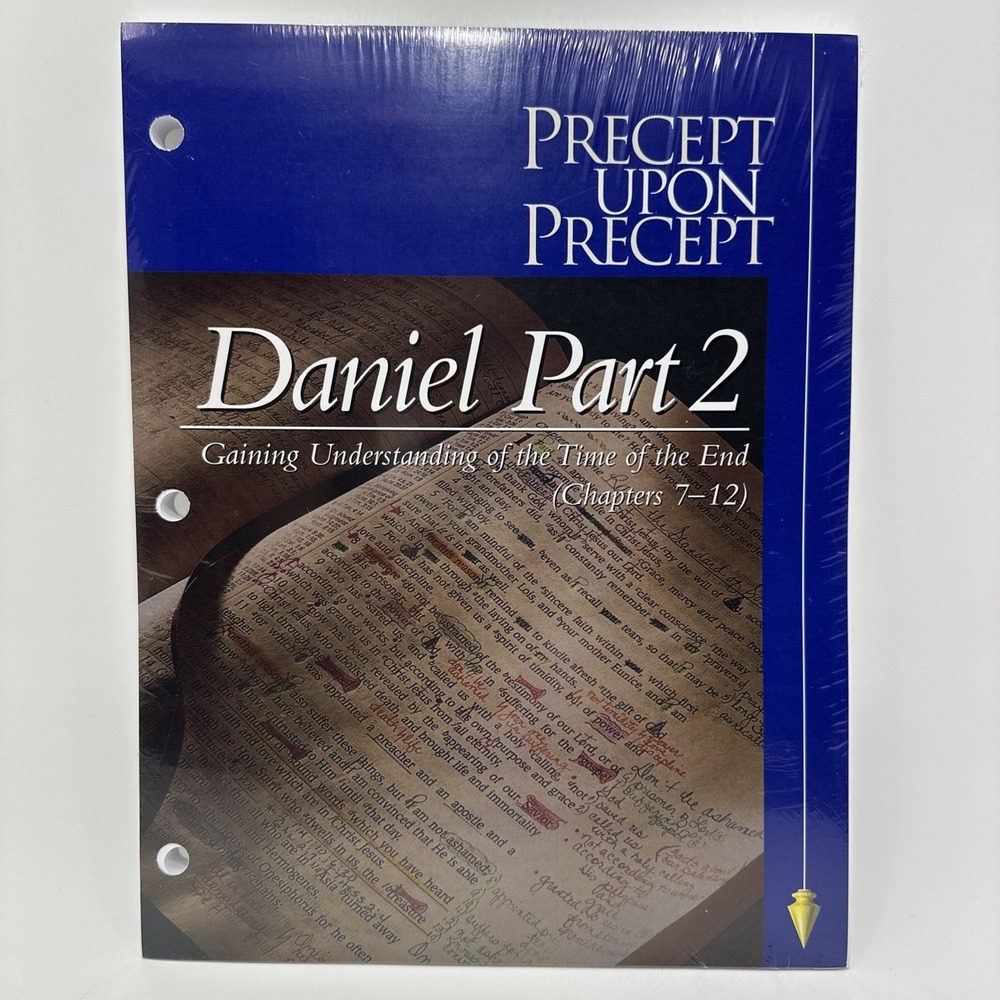 Precept Upon Precept Daniel Part 2 Bible Study Workbook New Sealed PUP-DAN2-PUP